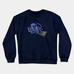 Octopus dream machine Crewneck Sweatshirt